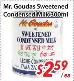 Bestco Food Mart Mr. Goudas Sweetened Condensed Milk offer