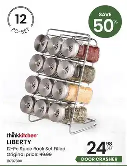 Stokes LIBERTY 12-Pc Spice Rack Set Filled offer