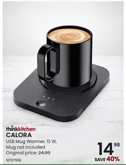 Stokes thinkkitchen CALORA USB Mug Warmer offer