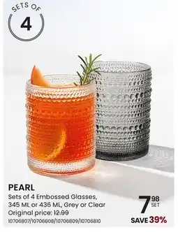 Stokes PEARL Sets of 4 offer
