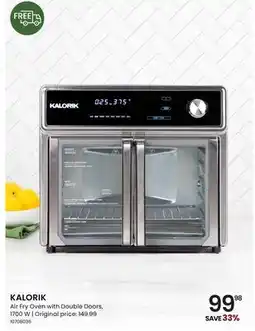 Stokes Air Fry Oven with Double Doors offer