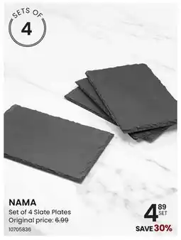 Stokes NAMA Set of 4 Slate Plates offer