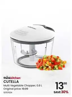 Stokes thinkkitchen CUTELLA Multi Vegetable Chopper offer