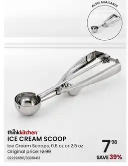 Stokes thinkkitchen ICE CREAM SCOOP offer