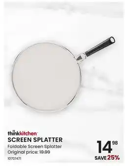 Stokes thinkkitchen SCREEN SPLATTER offer