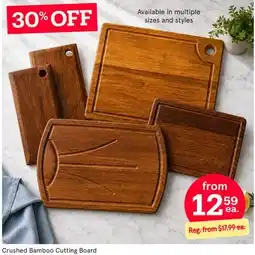 Kitchen Stuff Plus Crushed Bamboo Cutting Board offer