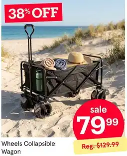 Kitchen Stuff Plus Wheels Collapsible Wagon offer