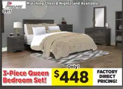 Surplus Furniture Canyon Maple 3-Piece Queen Bedroom Set offer