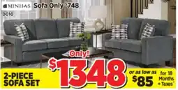 Surplus Furniture Lilly Surge Anchor 2Pc Sofa Set offer