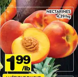 Supermarché PA NECTARINES offer