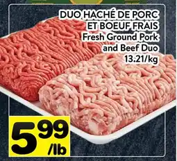Supermarché PA DUO HACHÉ DE PORC ET BOEUF FRAIS | Fresh Ground Pork and Beef Duo offer