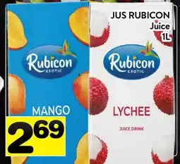 Supermarché PA JUS RUBICON | Juice offer