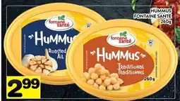 Supermarché PA HUMMUS FONTAINE SANTÉ offer