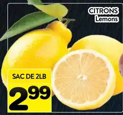 Supermarché PA CITRONS | Lemons offer