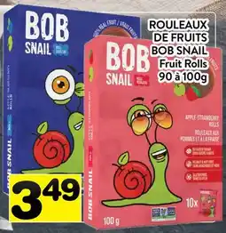 Supermarché PA ROULEAUX DE FRUITS BOB SNAIL | Fruit Rolls offer