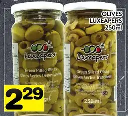 Supermarché PA OLIVES LUXEAPERS offer