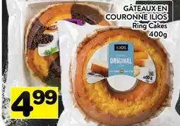 Supermarché PA GÂTEAUX EN COURONNE ILIOS | Ring Cakes offer