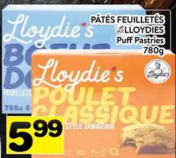 Supermarché PA PÂTÉS FEUILLETÉS LLOYDIES | Puff Pastries offer