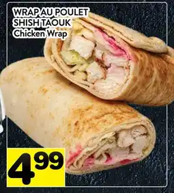 Supermarché PA WRAP AU POULET SHISH TAOUK | Chicken Wrap offer