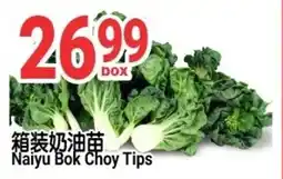 SunFood Supermarket Naiyu Bok Choy Tips offer