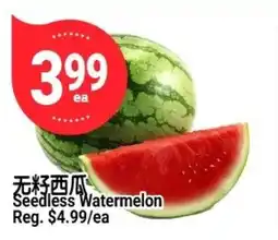 SunFood Supermarket Seedless Watermelon offer