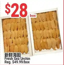 SunFood Supermarket Fresh Sea Urchin offer