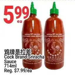 SunFood Supermarket Cock Brand Sriracha Sauce offer