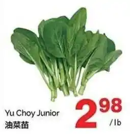 T&T Supermarket Yu Choy Junior offer