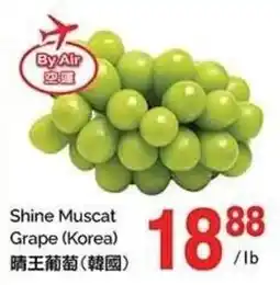 T&T Supermarket Shine Muscat Grape offer