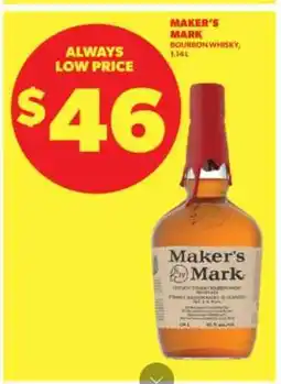 Real Canadian Liquorstore Maker’s Mark offer