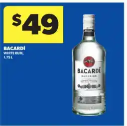 Real Canadian Liquorstore Bacardí White Rum offer