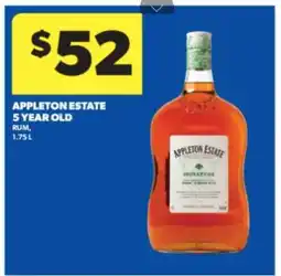 Real Canadian Liquorstore Appleton Estate 5 Year Old offer