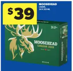 Real Canadian Liquorstore Moosehead Lager offer