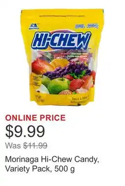 Costco Morinaga Hi-Chew Candy, Variety Pack offer