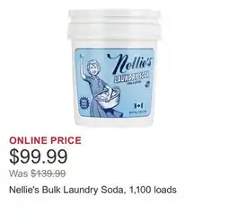 Costco Nellie's Bulk Laundry Soda, 1,100 loads offer