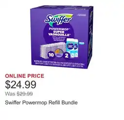 Costco Swiffer Powermop Refill Bundle offer