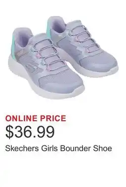 Costco Skechers Girls Bounder Shoe offer