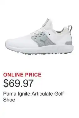 Costco Puma Ignite Articulate Golf Shoe offer