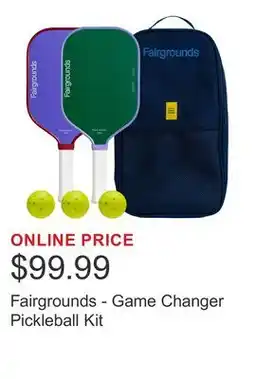 Costco Fairgrounds - Game Changer Pickleball Kit offer