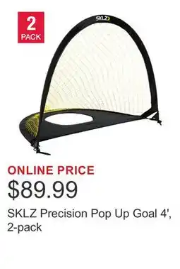 Costco SKLZ Precision Pop Up Goal 4', 2-pack offer
