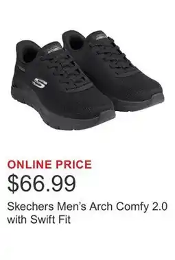 Costco Skechers Men's Arch Comfy 2.0 with Swift Fit offer