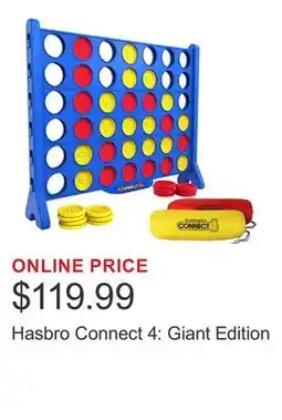 Costco Hasbro Connect 4: Giant Edition offer