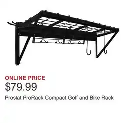 Costco Proslat ProRack Compact Golf and Bike Rack offer