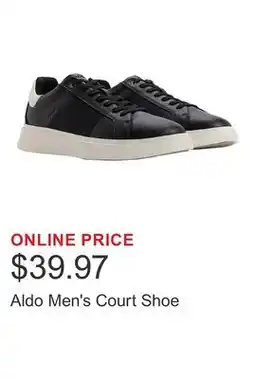 Costco Aldo Men's Court Shoe offer