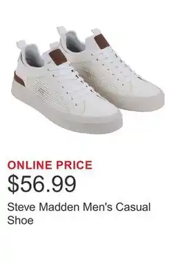 Costco Steve Madden Men's Casual Shoe offer