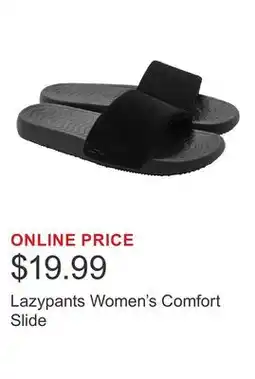Costco Lazypants Women's Comfort Slide offer