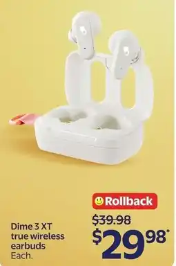 Walmart Dime 3 XT true wireless earbuds offer