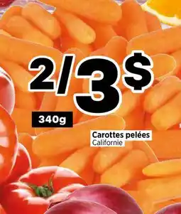 Val-Mont Carottes pelées offer
