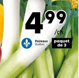 Val-Mont Poireaux Québec offer