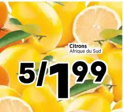 Val-Mont Citrons offer